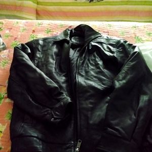 Leather jacket